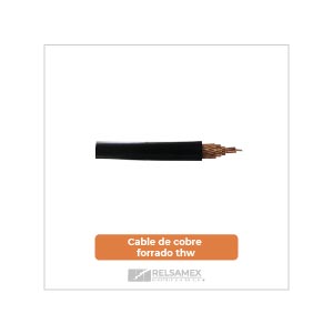 CABLE DE COBRE FORRADO THW