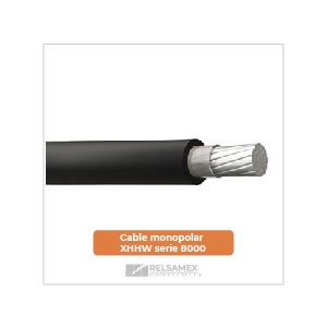 Cable monopolar XHHW serie 8000